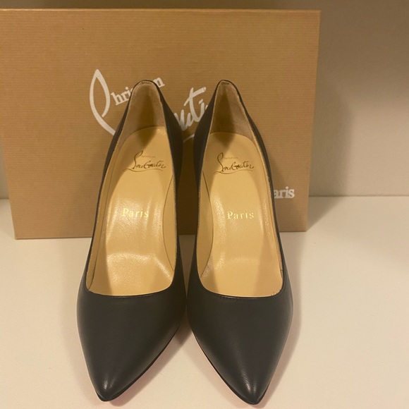 Christian Louboutin Pigalle Navy Blue leather - Picture 2 of 3